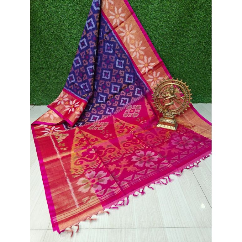 PURRISCS5Y04EECC34- Ikat Sico saree