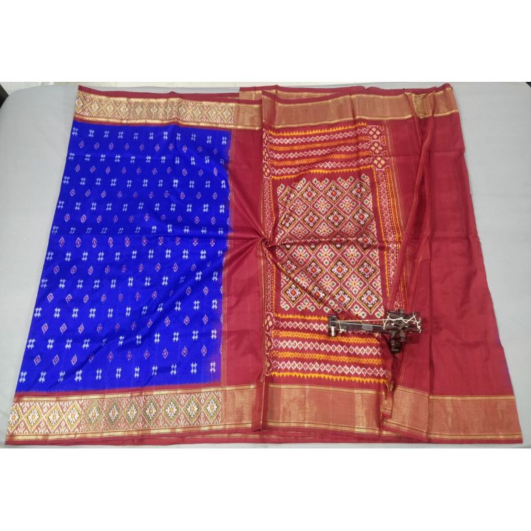 PALUIDSS5Y05NCCD03- Ikat silk saree