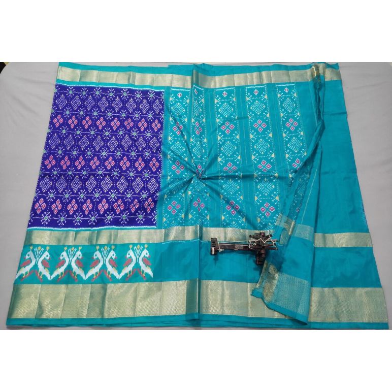 PALUIDSS5Y05NCCD10- Ikat silk saree