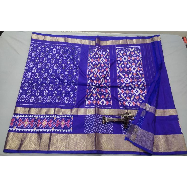 PALUIDSS5Y05NCCD11- Ikat silk saree