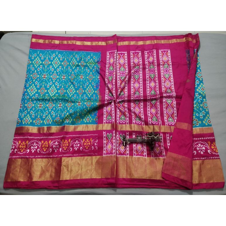PALUIDSS5Y05NCCD16- Ikat silk saree