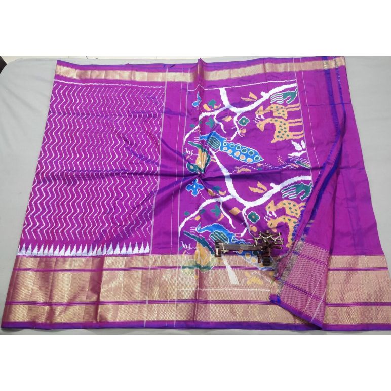 PALUIDSS5Y05NCCD18- Ikat silk saree