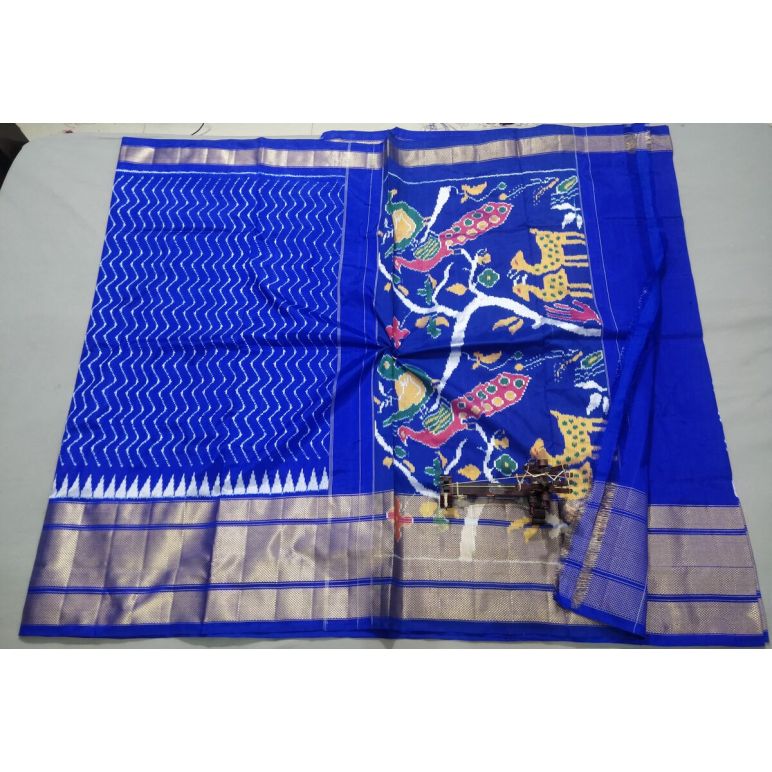 PALUIDSS5Y05NCCD19- Ikat silk saree