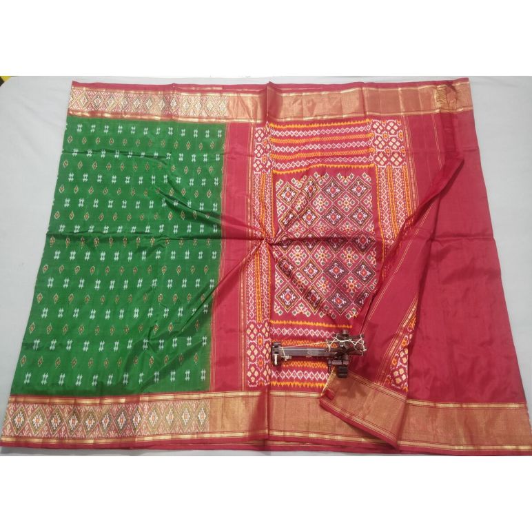 PALUIDSS5Y05NCCD22- Ikat silk saree