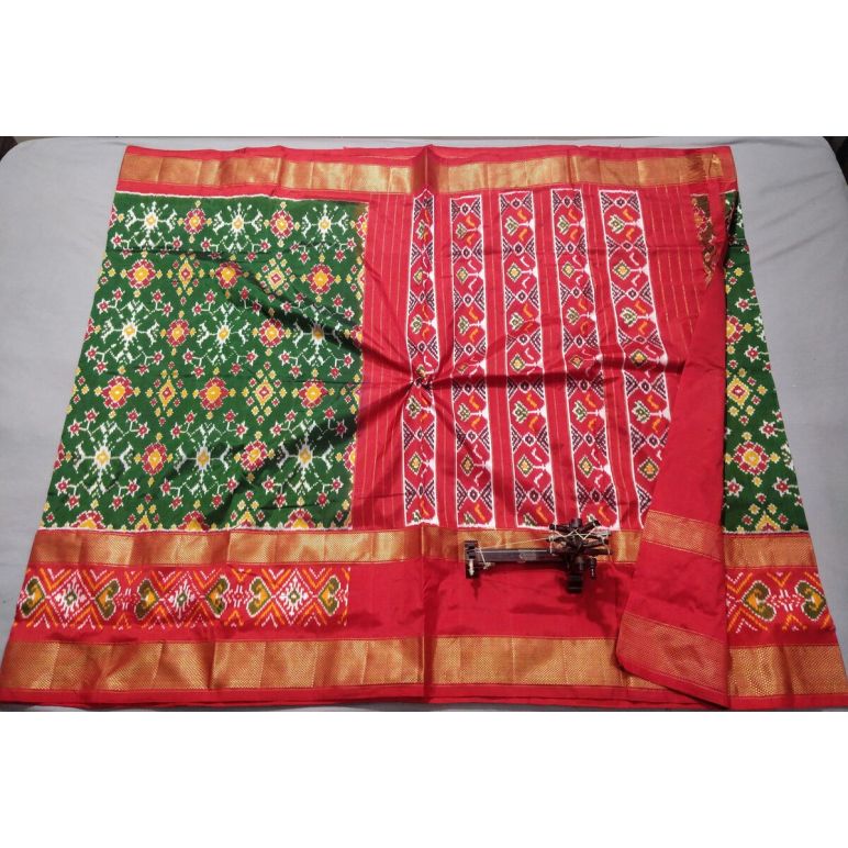 PALUIDSS5Y05NCCD24- Ikat silk saree