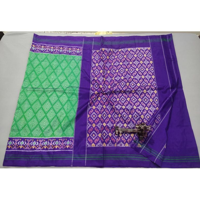 PALUIDSS5Y06BSCD10- Ikat silk saree