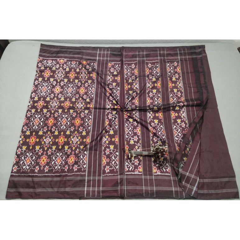 PALUIDSS5Y06BSCD17- Ikat silk saree