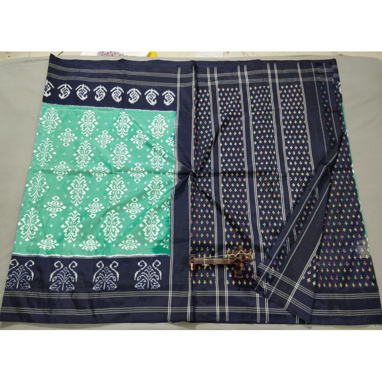 PALUIDSS5Y06BSCD23- Ikat silk saree