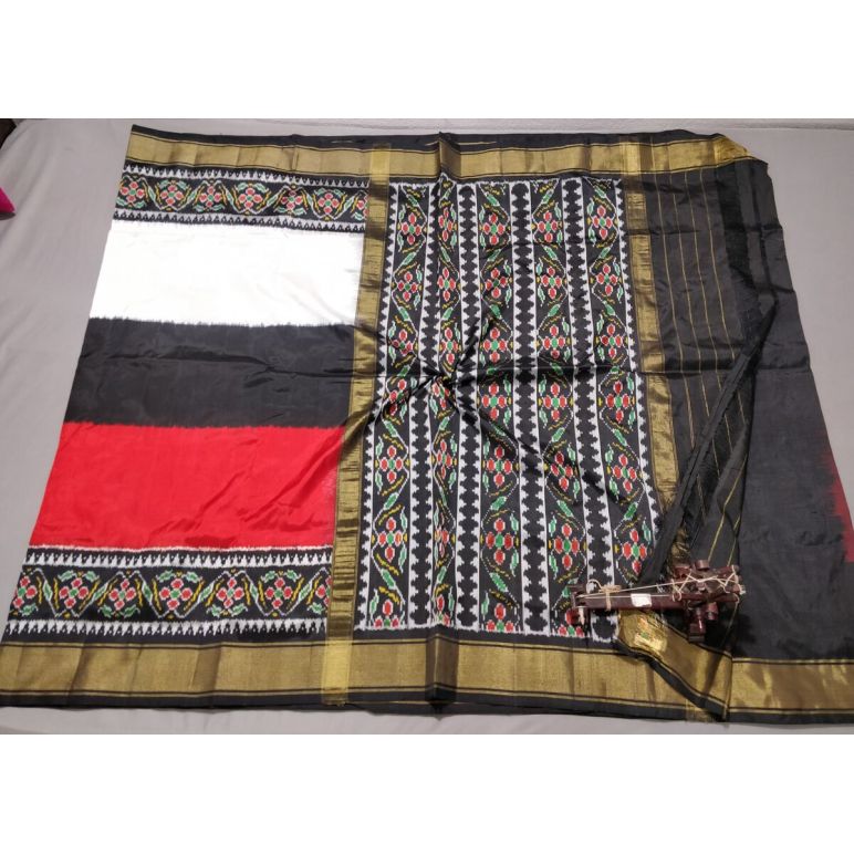 PALUIDSS5Y06BSCD31- Ikat silk saree