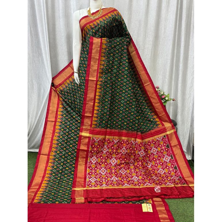 PASKIDSS5Y03BECD03- Ikat silk saree