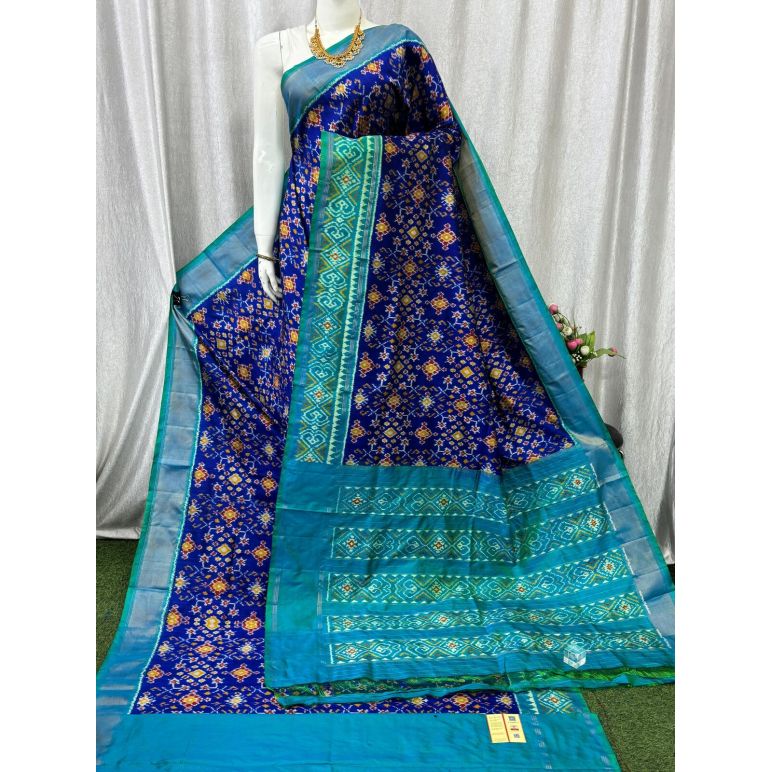 PASKIDSS5Y05BXCD04- Ikat silk saree