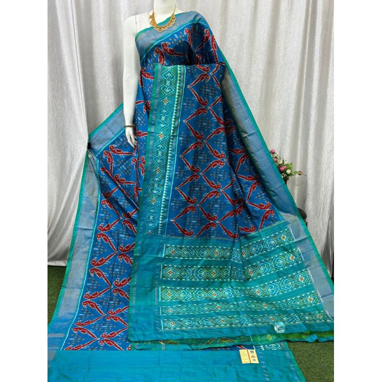 PASKIDSS5Y05BXCD06- Ikat silk saree