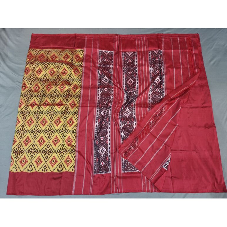 PGMRIDSS5Y03NICC05- Ikat silk saree