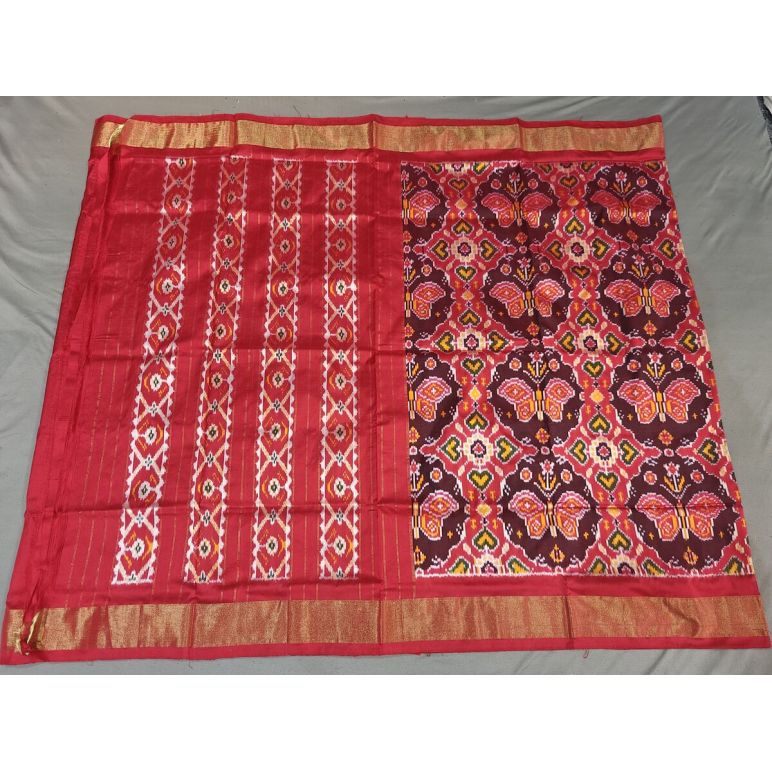 PGMRIDSS5Y03NICC23- Ikat silk saree