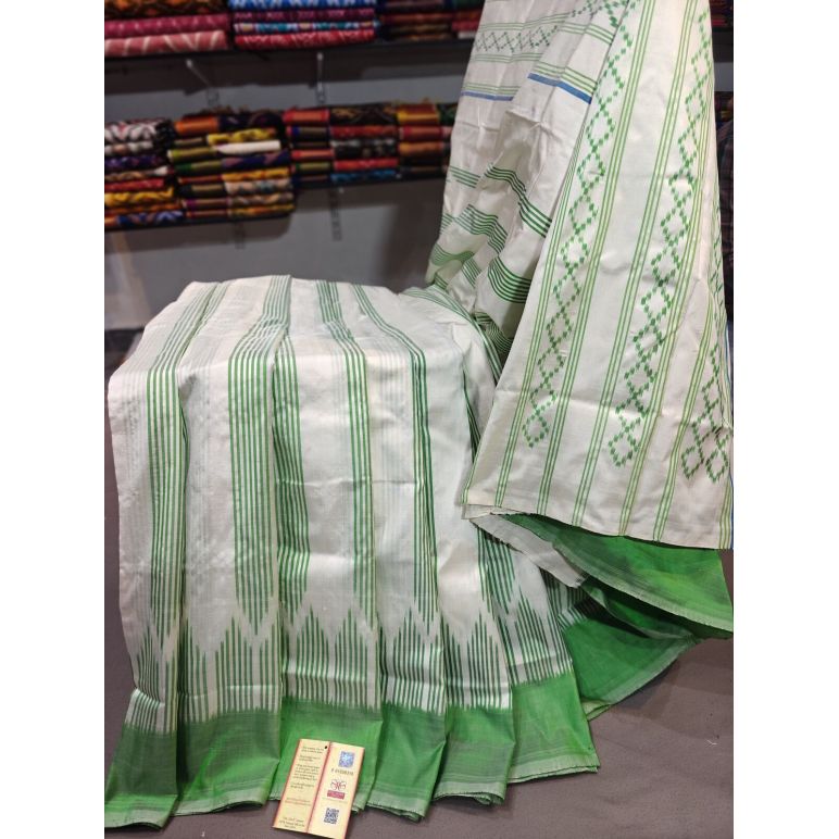 PGMRIDSS5Y06BICD11- Ikat silk saree