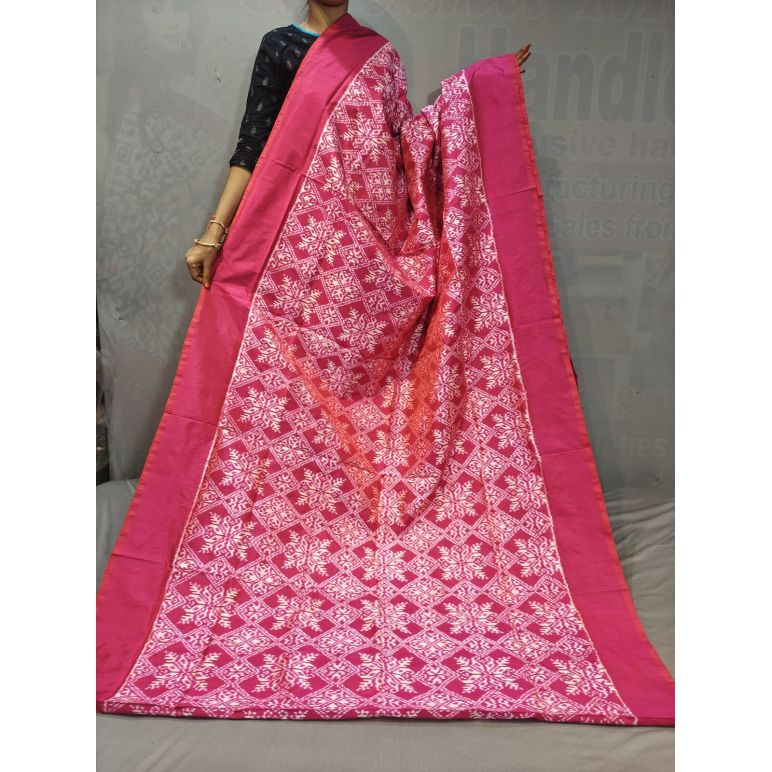 PGMRIDSS5Y06NIDC04- Ikat silk saree