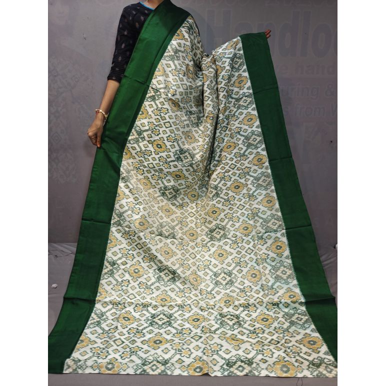 PGMRIDSS5Y06NIDC08- Ikat silk saree