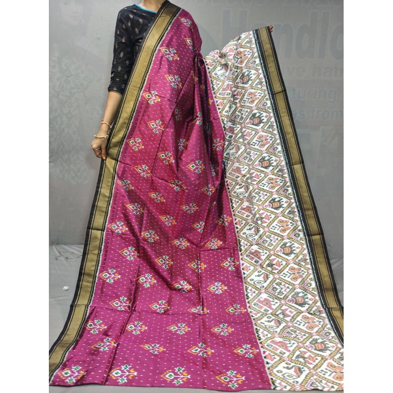 PGMRIDSS5Y06NIDC11- Ikat silk saree