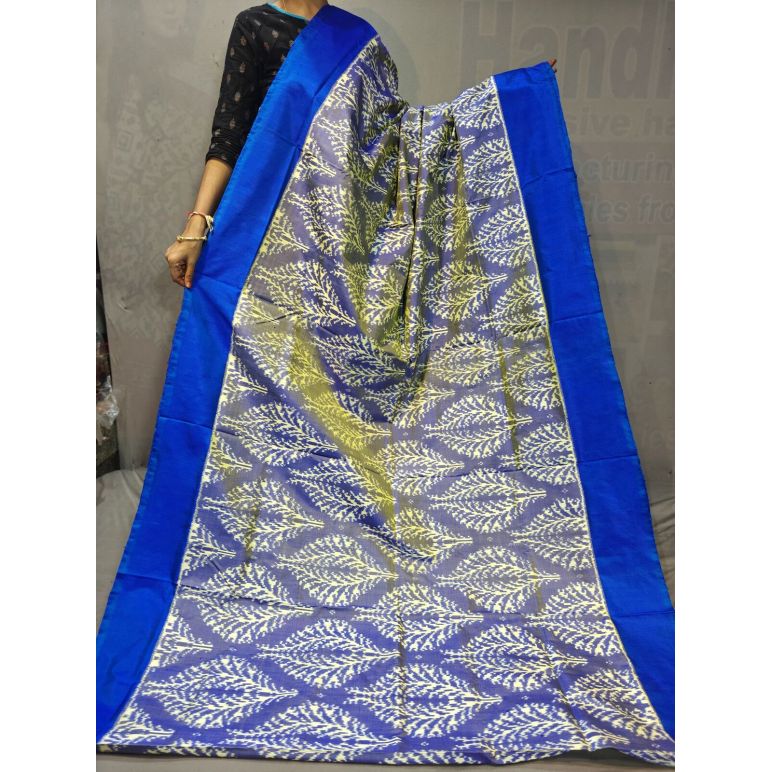 PGMRIDSS5Y06NIDC15- Ikat silk saree