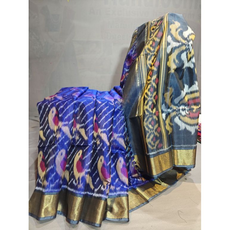 PGMRISCS5Y08EDDC22- Ikat Sico saree