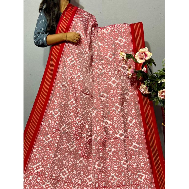 PKISIDSS5A30BECC48- Ikat silk saree