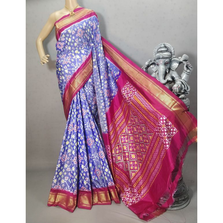 PRIHIDSS5A30NCCD10- Ikat silk saree