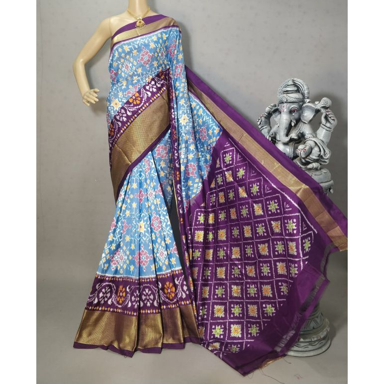 PRIHIDSS5A30NCCD19- Ikat silk saree