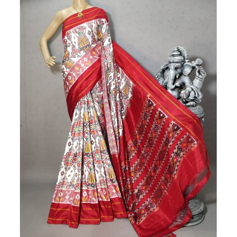 PRIHIDSS5Y05BTCC10- Ikat silk saree