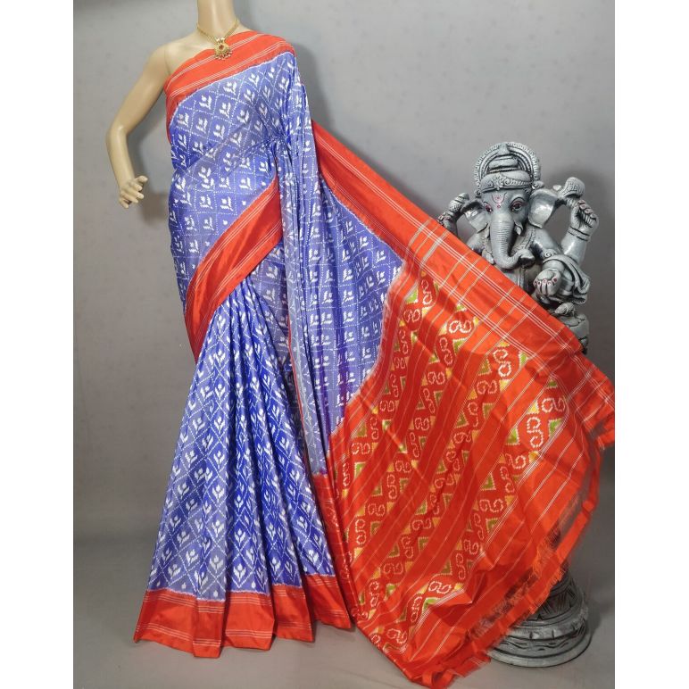 PRIHIDSS5Y05BTCC31- Ikat silk saree