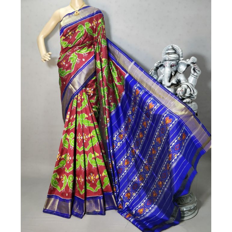 PRIHIDSS5Y05BTCC35- Ikat silk saree