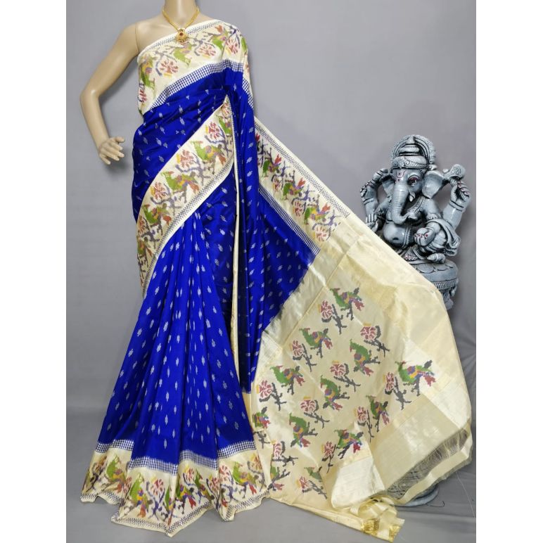 PRIHIDSS5Y06NSCC04- Ikat silk saree