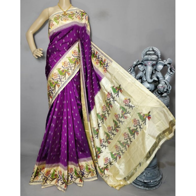 PRIHIDSS5Y06NSCC06- Ikat silk saree
