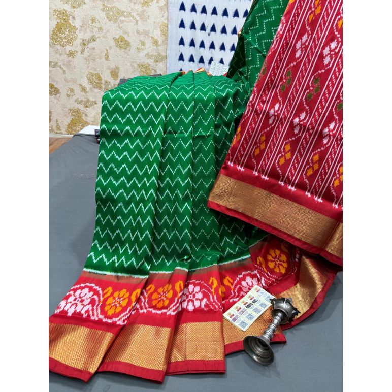 PRMHIDSS5Y06BSDC02- Ikat silk saree