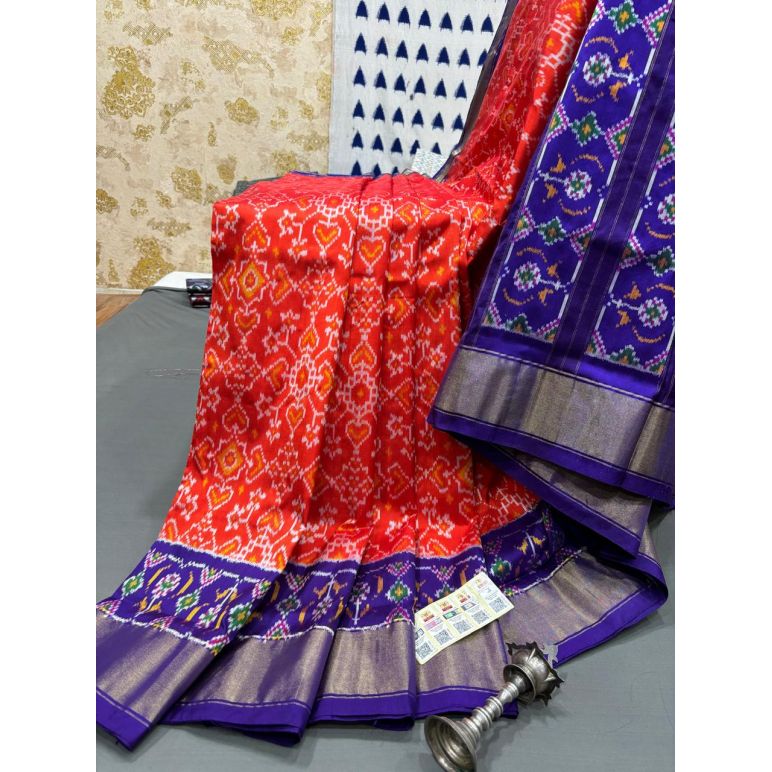 PRMHIDSS5Y06BSDC05- Ikat silk saree