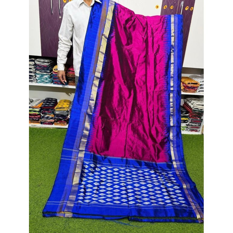 PSRGILWS5Y06XZDC15- light weight Ikat silk saree