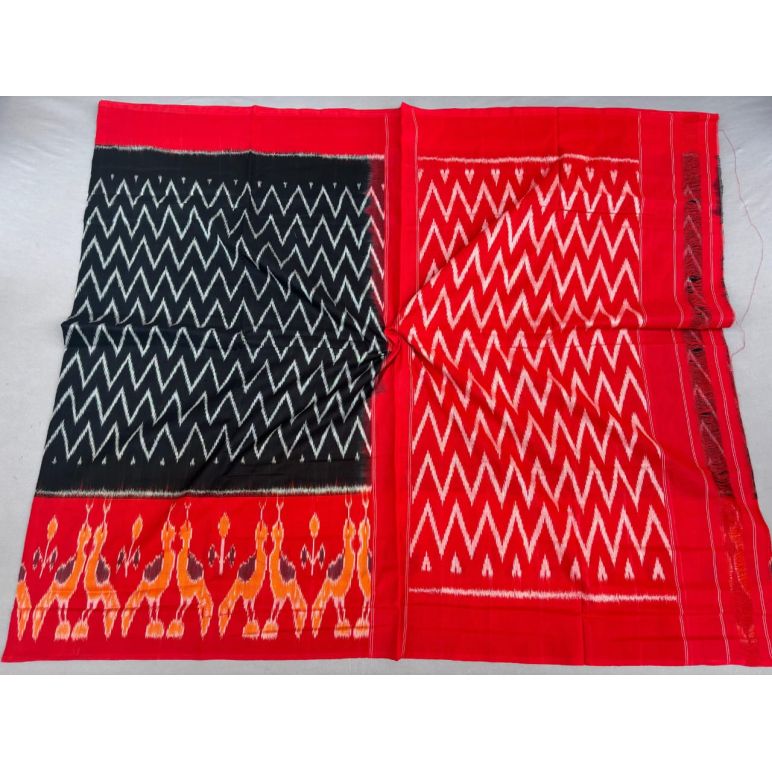 PSSIICTS5Y08INSD04- Ikat cotton saree