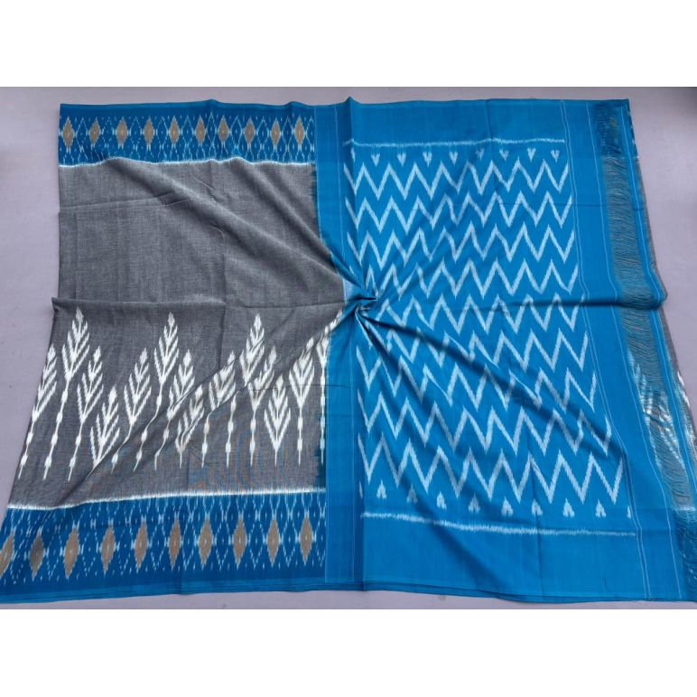 PSSIICTS5Y08INSD06- Ikat cotton saree