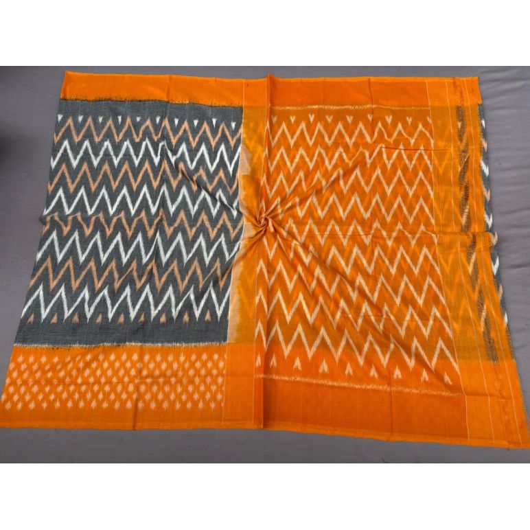 PSSIICTS5Y08INSD07- Ikat cotton saree