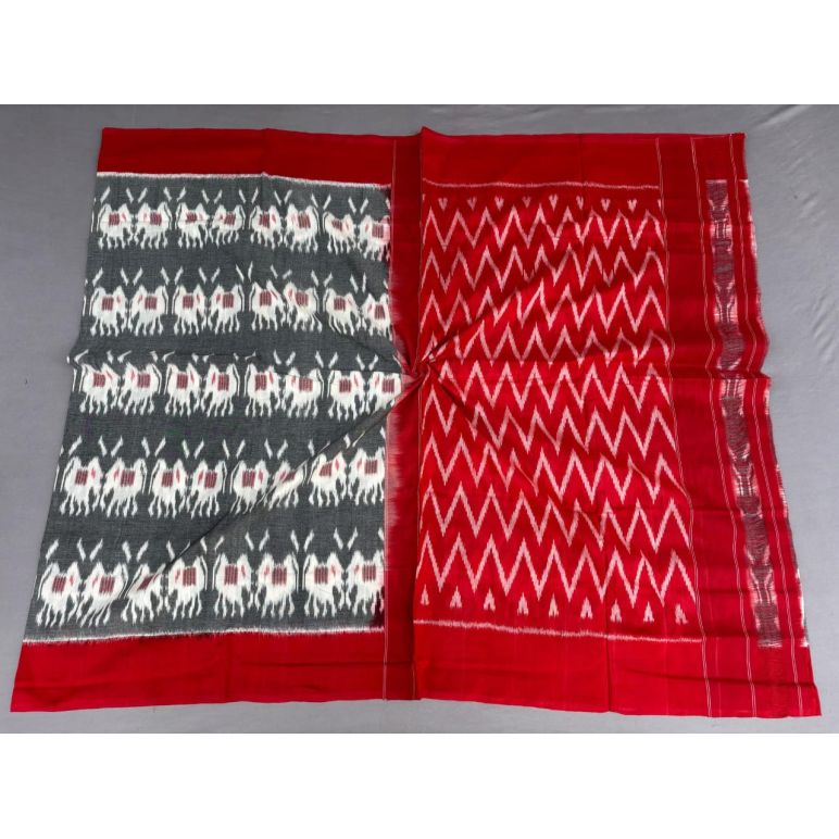 PSSIICTS5Y08INSD16- Ikat cotton saree