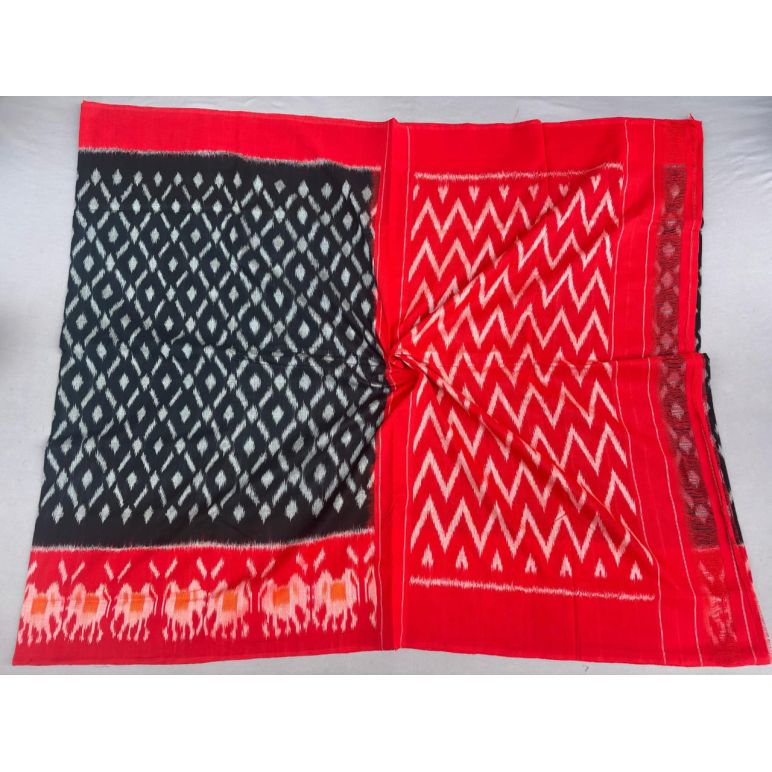 PSSIICTS5Y08INSD21- Ikat cotton saree