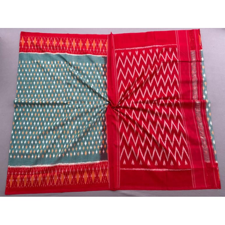 PSSIICTS5Y08INSD35- Ikat cotton saree