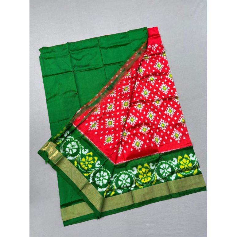 PSSIMSLG5Y06EEDC04- Medium Size Ikat Silk Lehenga