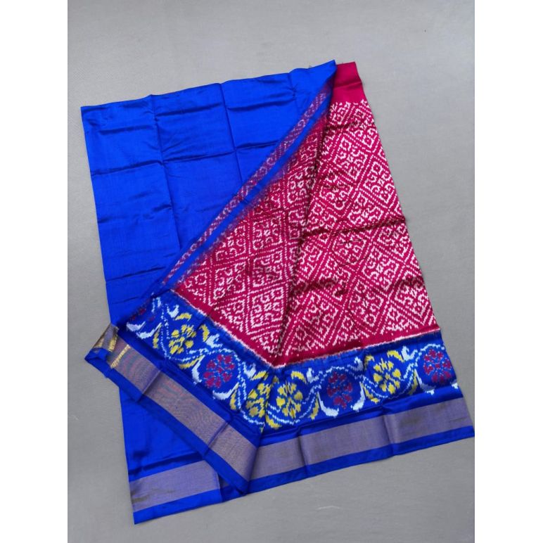 PSSIMSLG5Y06EEDC06- Medium Size Ikat Silk Lehenga