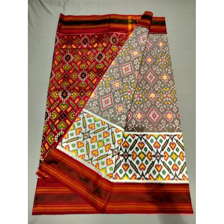 PUSNIDSS5Y06NCCD01- Ikat silk saree
