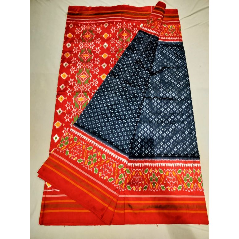 PUSNIDSS5Y06NCCD04- Ikat silk saree
