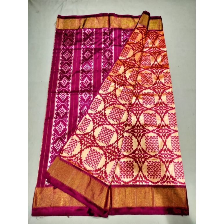 PUSNIDSS5Y06NCCD11- Ikat silk saree