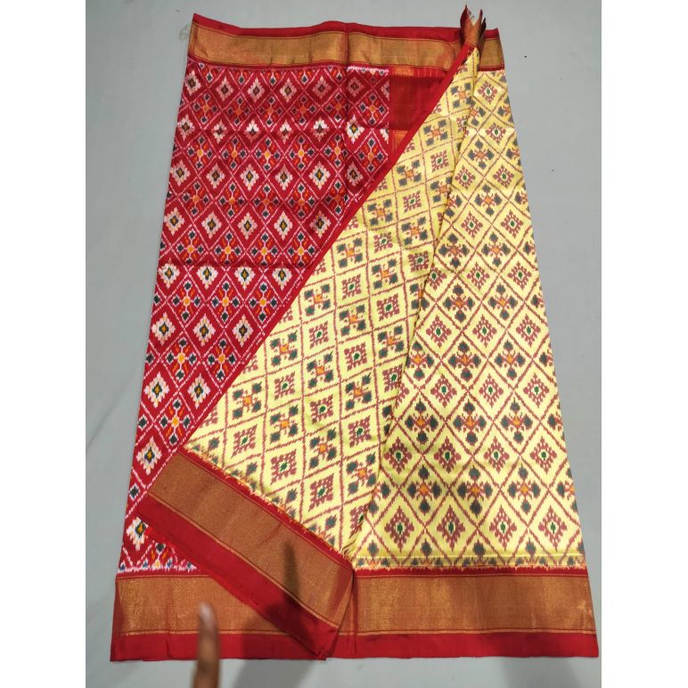 PUSNIDSS5Y06NCCD15- Ikat silk saree