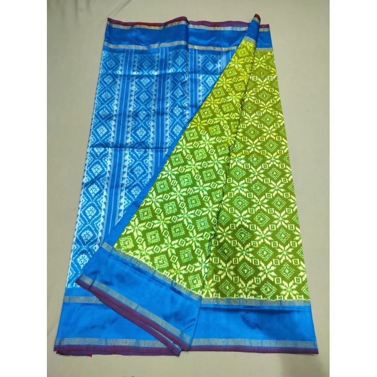 PUSNIDSS5Y06NCCD19- Ikat silk saree