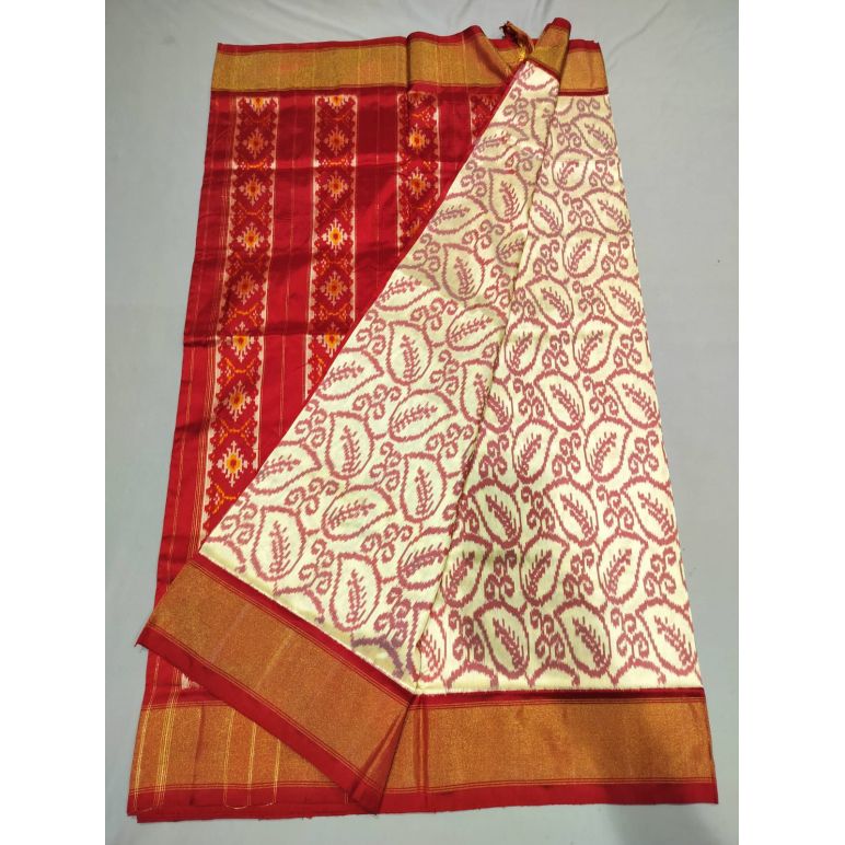 PUSNIDSS5Y06NCCD21- Ikat silk saree
