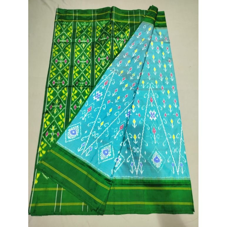 PUSNIDSS5Y06NCCD22- Ikat silk saree